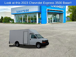 2023 Chevrolet Express Commercial Cutaway 14' SRW Rockport Box Folding Rear Doors