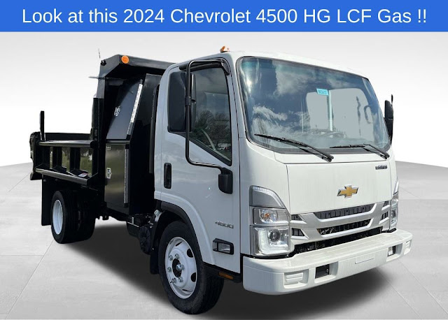2024 Chevrolet 4500 HG LCF Gas 9.5' GALION DUMP WITH BACKPACK BOX