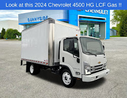 2024 Chevrolet 4500 HG LCF Gas 14' MORGAN BOX W E TRACK