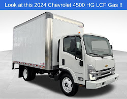 2024 Chevrolet 4500 HG LCF Gas 14' MORGAN BOX W E TRACK