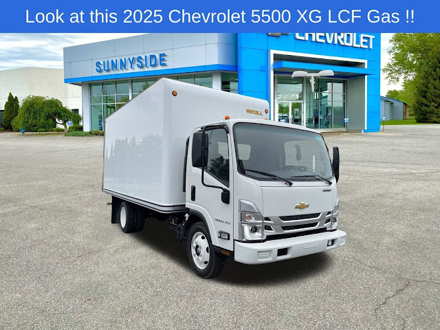 2025 Chevrolet 5500 XG LCF Gas 16' UNICELL BOX