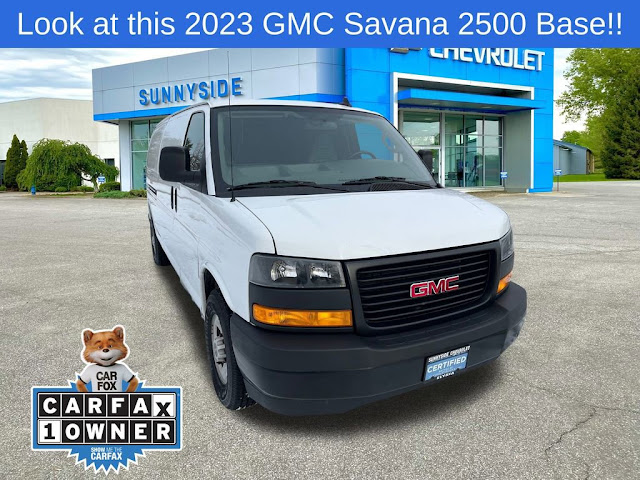 2023 GMC Savana Cargo Van 