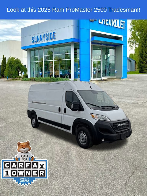 2025 RAM ProMaster Cargo Van Tradesman